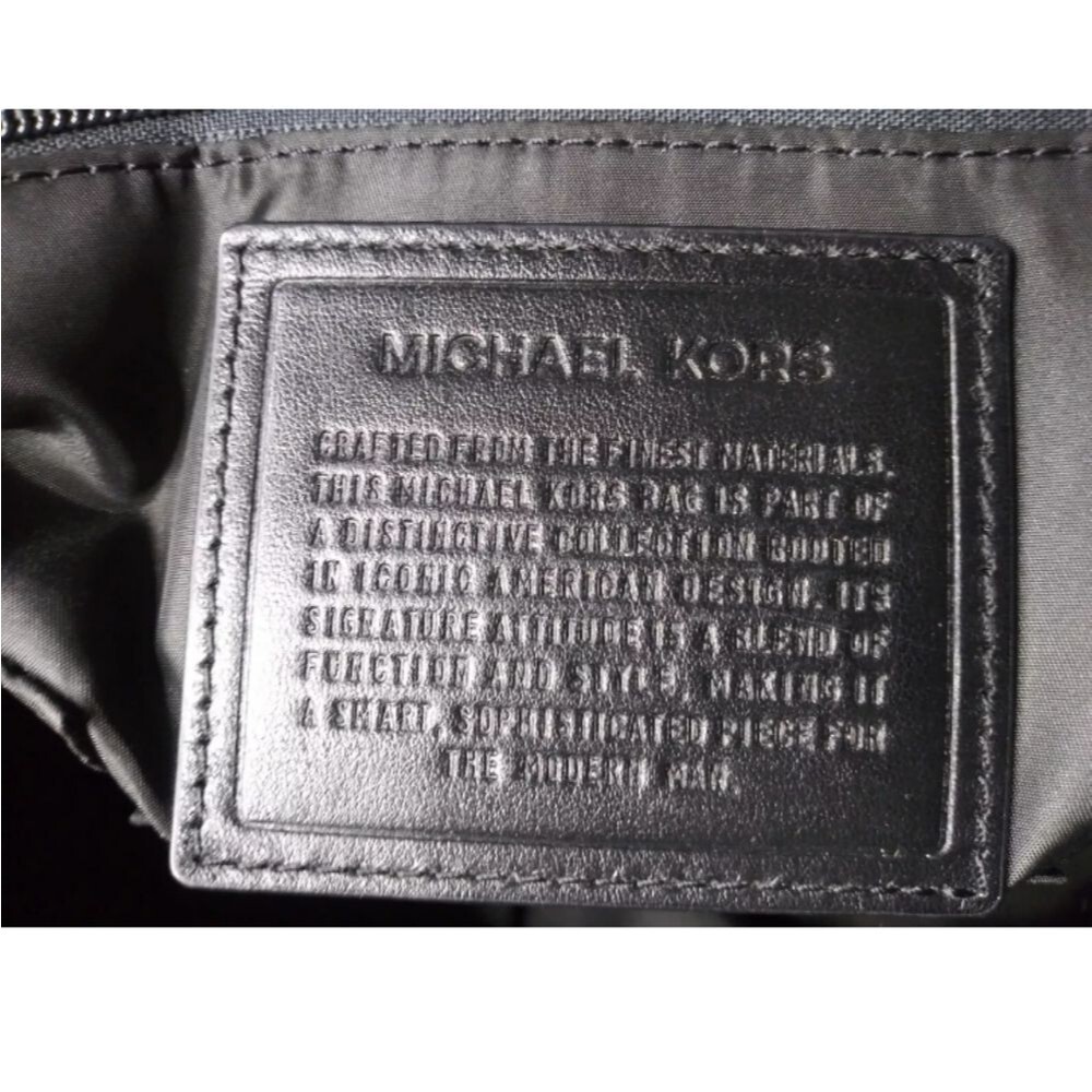 Michael Kors Parker Messenger Bag Black Shoulder Bag - Picture 12 of 12
